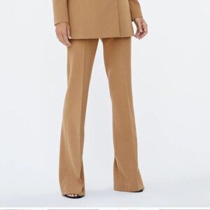 Zara Camel Flare Pants * Bloggers Fav * New XS